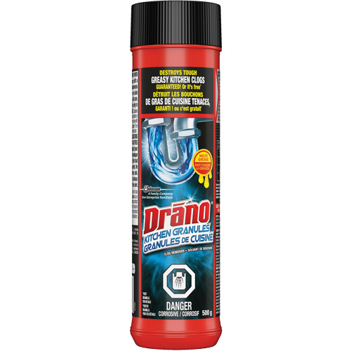 SC Johnson 00059200655886 Drano® Kitchen Drain Cleaning Granules Drano<sup>®</sup> Kitchen Drain Cleaning Granules - Bottle