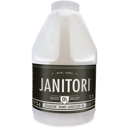 ERE Inc. 675659850049 54 Assassin Hand Sanitizer , 4000 ml, Jug, 70% Alcohol-(Bottle)