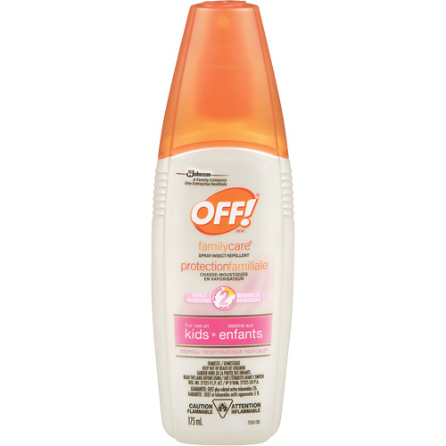 SC Johnson 10062300019271 OFF! FamilyCare® Tropical Fresh® Insect Repellent OFF! FamilyCare<sup>®</sup> Tropical Fresh<sup>®</sup> Insect Repellent, 5% DEET, Spray, 175 ml - Bottle