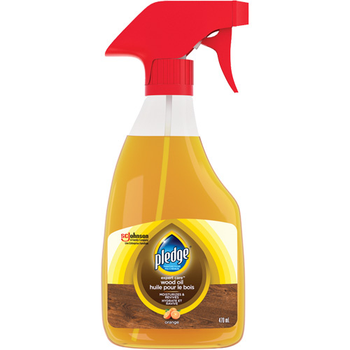 SC Johnson 10062300223654 Pledge® Restoring Oil Pledge<sup>®</sup> Restoring Oil, 470 ml, Trigger Bottle - Bottle