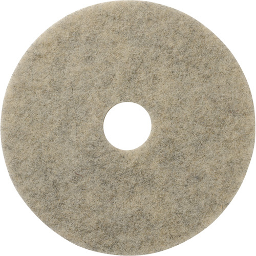 Americo 401819 Porko Plus Floor Pads Porko Plus Floor Pads, 19", Buffing/Burnishing, Beige - Case of 5