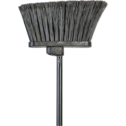 M2 Professional BA-8306BK-48 Angled Broom with Metal Handle Angled Broom with Metal Handle, 48" Long - Each