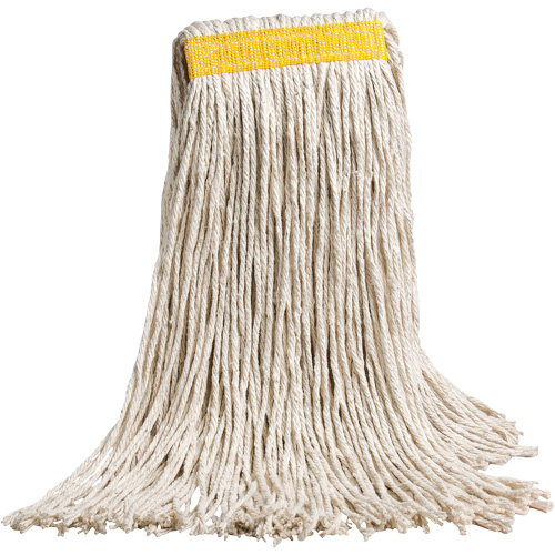 M2 Professional MW-CC12B Cotton-Pro Wet Mop, Cotton, 12 oz., Cut Style-(Each)