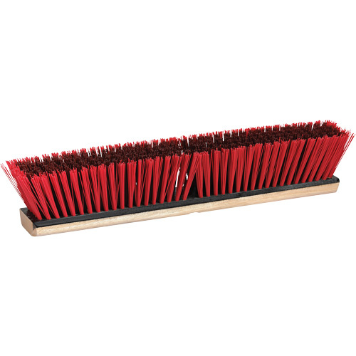M2 Professional PB-G14 Garage Push Broom Head, 14", Coarse, PVC Bristles-(Each)