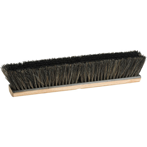 M2 Professional PB-M18 Push Broom Head, 18", Fine, PVC/Animal Hair Bristles-(Each)