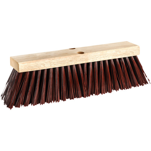 M2 Professional PB-ST14 Street Push Broom, 14", X-Coarse, Polypropylene Bristles-(Each)