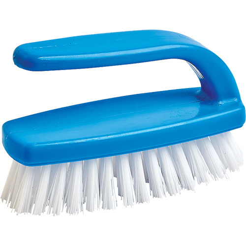 M2 Professional RT-NB-9319 Nail Cleaning Brush Nail Cleaning Brush, 4" L, Synthetic Bristles, Blue/White - Each