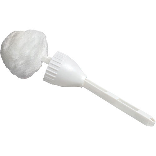M2 Professional WA-210 Cleaning Swab with Cup Cleaning Swab with Cup, 14-1/2" L, Acrylic Bristles, White - Each