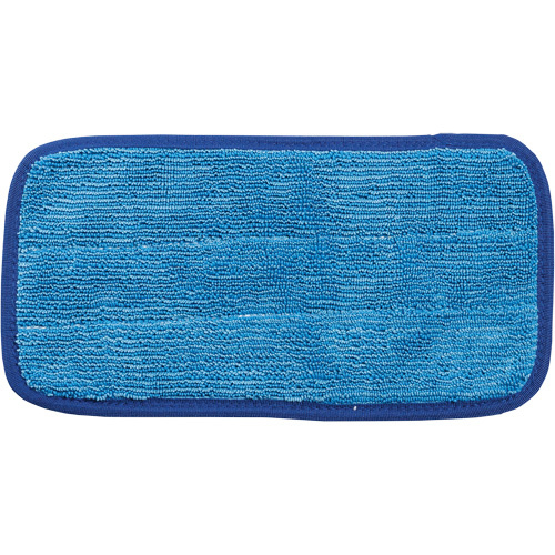 M2 Professional MFP-4010-BL Dust Mop Pad Dust Mop Pad, Hook and Loop Style, Microfibre, 10" L x 5-1/2" W - Each