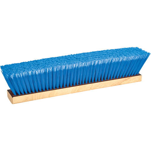 M2 Professional PB-811-BT36-HO Ryno Push Broom Head, 36", Fine, PVC Bristles-(Each)