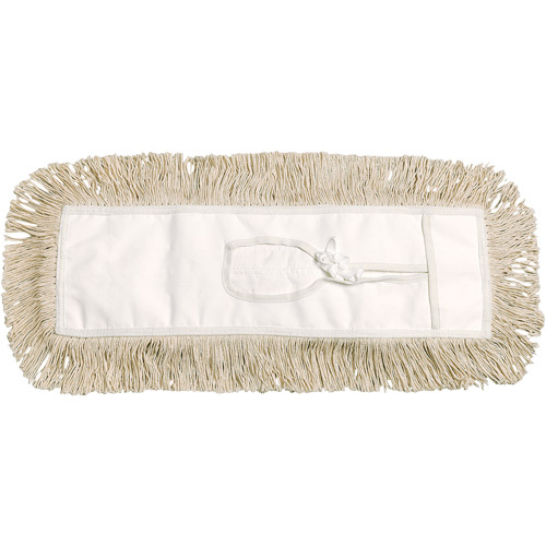 M2 Professional DM-C536 Dust Mop Dust Mop, Tie-On Style, Cotton, 36" L x 5" W - Each