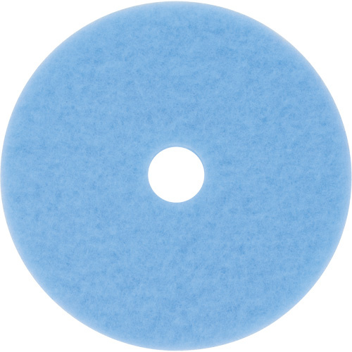 3M F-3050-SKY-19 Hi-Performance Pad, 19", Burnishing, Light Blue - (Case of 5)