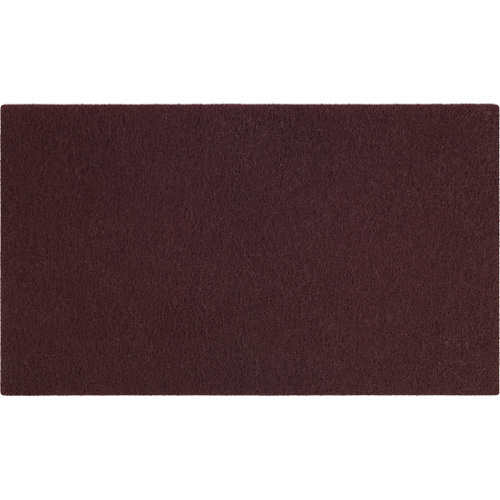 3M F-SPPP-14X20 Natural Blend Pad, 14" x 20", Scrubbing, Maroon - (Case of 5)