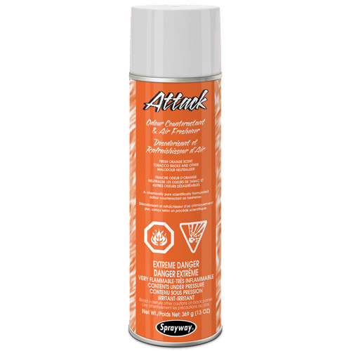 Sprayway SW586CW Air Freshener Air Freshener, Attack Orange, Aerosol Can - Can