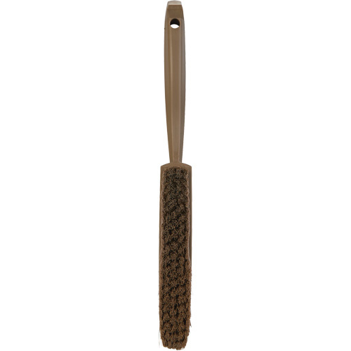 Vikan 458766 Bench Brush Bench Brush, Soft Bristles, 13" Long, Brown - Each