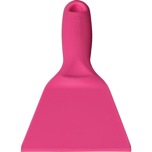 Vikan 69611 Plastic Scraper Plastic Scraper, Pink, 3" W x 8" L - Each