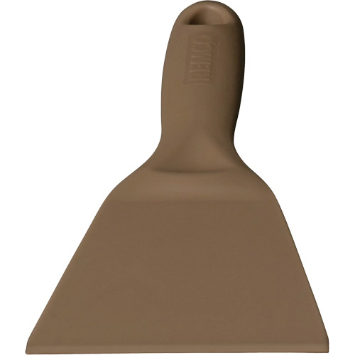 Vikan 696166 Plastic Scraper Plastic Scraper, Brown, 3" W x 8" L - Each