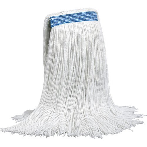 M2 Professional MW-HS16B HardString Finisher Mop, Floor Finishing, Rayon, 16 oz., Cut Style-(Each)