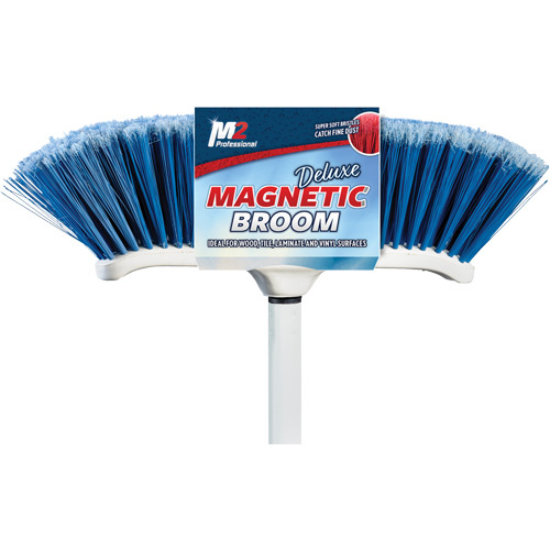 M2 Professional BM-4200-BL Venus Curved Magnetic Kitchen Broom Venus Curved Magnetic Kitchen Broom, 48" Long - Each