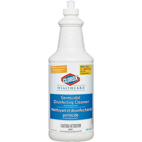Clorox 55500014163 Healthcare® Germicidal Cleaner Healthcare<sup>®</sup> Germicidal Cleaner, 946 ml, Trigger Bottle - Bottle