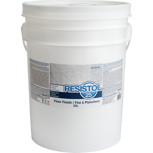 Safeblend RE25PW1 Resistol™ 25 Floor Finish Resistol™ 25 Floor Finish, 20 L, Pail - Each