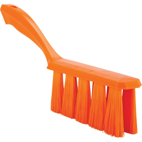 Vikan 45857 UST Bench Brush UST Bench Brush, Medium Bristles, 13" Long, Orange - Each
