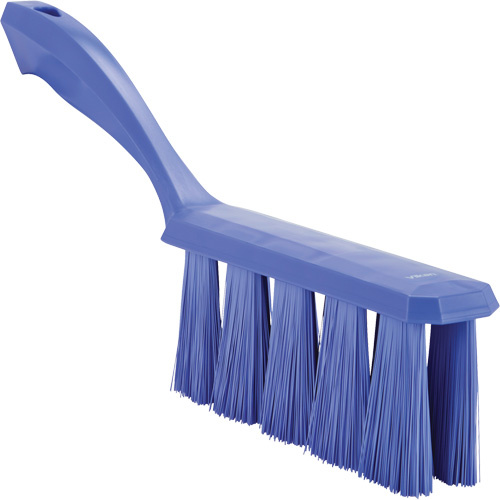 Vikan 45858 UST Bench Brush UST Bench Brush, Medium Bristles, 13" Long, Purple - Each