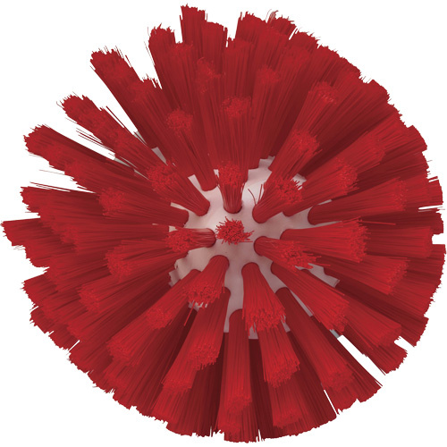 Vikan 70354 5"" Brush 5" Brush, Medium Bristles, 4-1/2" Long, Red - Each