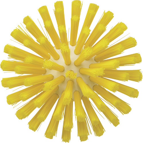 Vikan 70356 5"" Brush 5" Brush, Medium Bristles, 4-1/2" Long, Yellow - Each