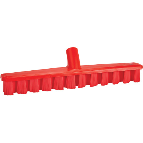 Vikan 70644 Waterfed UST Brush Waterfed UST Brush, Stiff Bristles, 16" Long, Red - Each