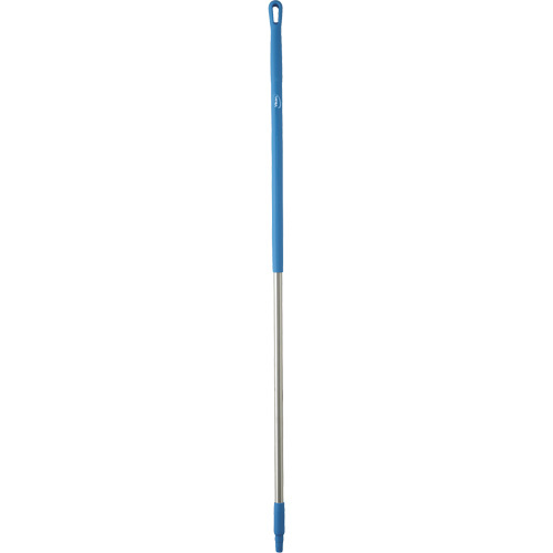 Vikan 29393 Handle Handle, Broom/Brush/Pad Holder/Scraper/Squeegee, Blue, Ergonomic, 59" L - Each