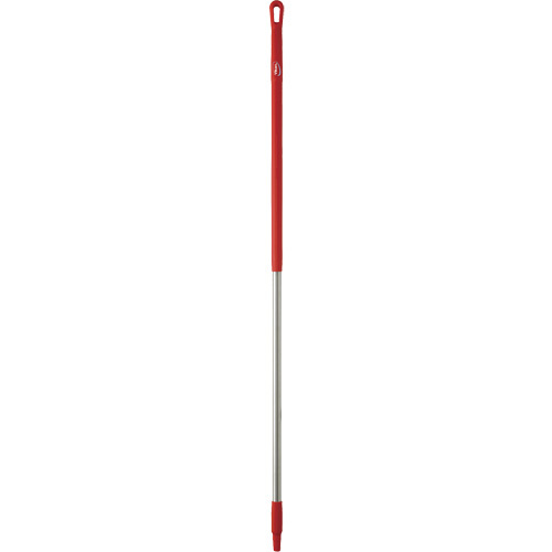 Vikan 29394 Handle Handle, Broom/Brush/Pad Holder/Scraper/Squeegee, Red, Ergonomic, 59" L - Each