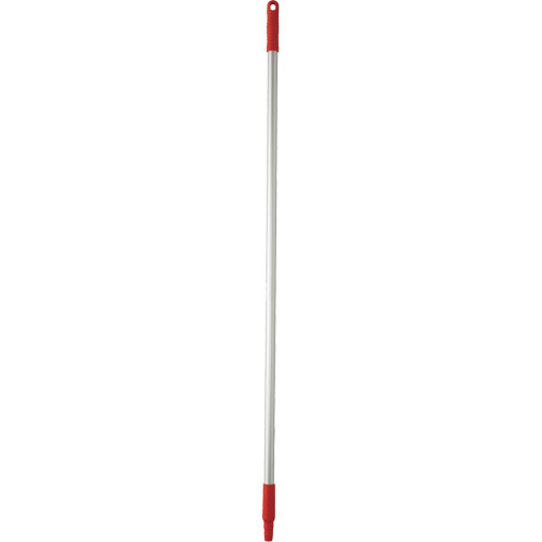 Vikan 29584 Basic Handle Basic Handle, Broom/Scraper/Squeegee, Red, Standard, 50" L - Each