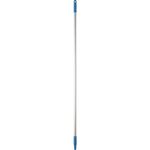 Vikan 29593 Basic Handle Basic Handle, Broom/Scraper/Squeegee, Blue, Standard, 57" L - Each