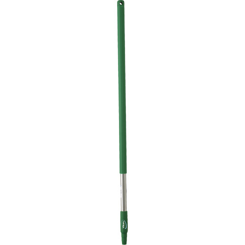 Vikan 29832 Handle Handle, Broom/Brush/Pad Holder/Scraper/Squeegee, Green, Standard, 40" L - Each