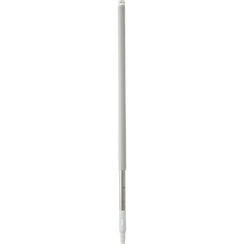 Vikan 29835 Handle Handle, Broom/Brush/Pad Holder/Scraper/Squeegee, White, Standard, 40" L - Each
