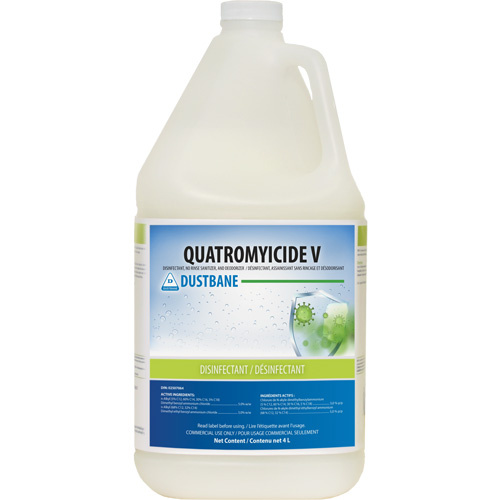Dustbane 52898 Quatromyicide V Disinfectant, Sanitizer & Deodorizer Quatromyicide V Disinfectant, Sanitizer & Deodorizer, 4 L, Jug - Bottle