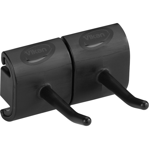 Vikan 10149 Double Hook Module for Hygienic Wall Bracket Double Hook Module for Hygienic Wall Bracket - Each