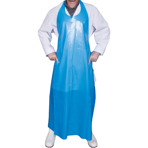 Vikan 80013 Top Dog 6 Mil. Apron Top Dog 6 Mil. Apron, Polyurethane, 45" L x Blue - Each