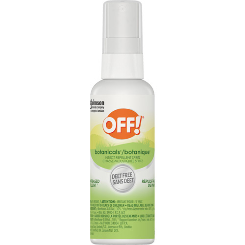 SC Johnson 10062300003812 Off!® Botanicals® Insect Repellent Off!<sup>®</sup> Botanicals<sup>®</sup> Insect Repellent, DEET Free, Spray, 118 ml - Bottle