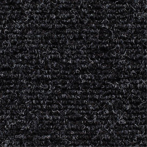 Edgewood Matting RNR202000 Ranier Commercial Entrance Matting, Wiper/Scraper, 6-1/2' x 82' x 3/8", Charcoal-(Each)