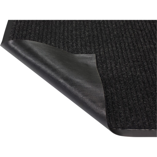 Edgewood Matting TWR200203 Twin Rib Matting, Wiper/Scraper, 2' x 3' x 1/4", Charcoal-(Each)
