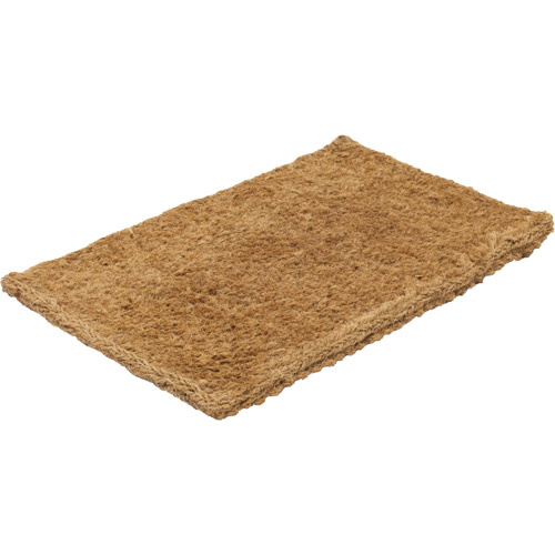 Edgewood Matting COC051830 Indoor/Outdoor Coco Mat, Scraper, 1-1/2' x 2-1/2' x 1-3/8", Natural-(Each)