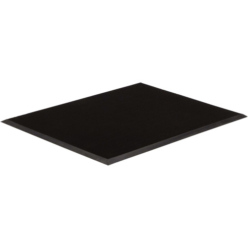 Edgewood Matting GFM223660 Gritstop Fingermat Entrance Matting, Rubber, Scraper Type, Finger Tip Style Pattern, 3' x 5', Black-(Each)