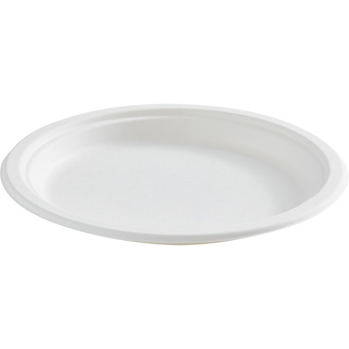 Round Fibre Compostable Plate-(Case of 500)