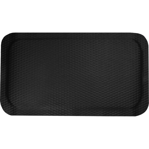 M+A Matting 6421035100 Hog Heaven Mat, Diamond, 3' x 5' x 5/8", Black, Nitrile-(Each)