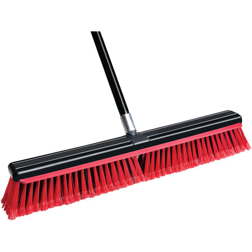 M2 Professional PB-SQB9824 Squeegee Broom with Handle, 24", Medium, PVC Bristles-(Each)