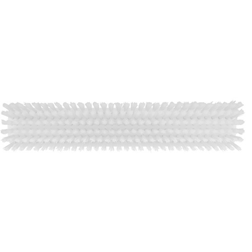 Vikan 31755 Push Broom Head Push Broom Head, Fine/Stiff Bristles, 16-1/2", Polyester/Polypropylene, White - Each