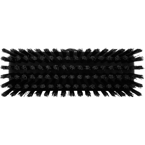 Vikan 70429 Compact Wall/Deck Broom Compact Wall/Deck Broom, Stiff Bristles, 8-9/10", Polyester/Polypropylene, Black - Each