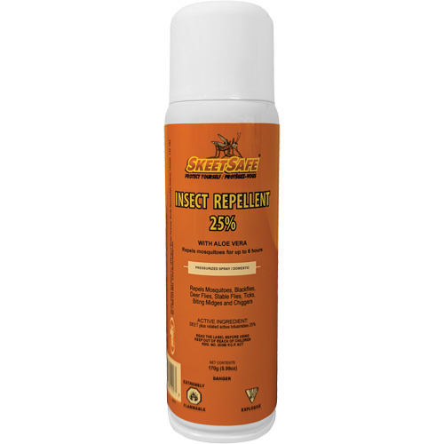 Dentec 18111 Insect Repellent Insect Repellent, 25% DEET, Aerosol, 170 g - Can